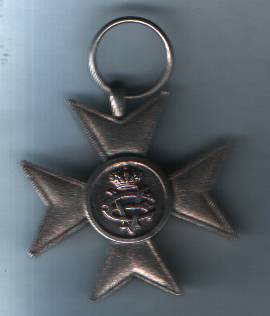 Regno 1916 - Croce al valor militare (fronte)